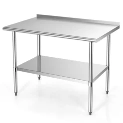 Costway Stainless Steel Table For Prep & Work W/ Backsplash 23 Costway Stainless Steel Table For Prep & Work W/ Backsplash -Restaurant Furniture Store GUEST 00f05253 d556 4d3c bc7a 1ecae8c4fcd6