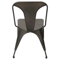 Set Of 2 Austin Industrial Dining Chair Metal/Antique Bronze - LumiSource -Restaurant Furniture Store GUEST 010d5d92 1ad9 404f 82ad d10fd034a23f