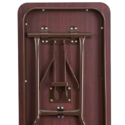 Flash Furniture 5-Foot Mahogany Melamine Laminate Folding Training Table -Restaurant Furniture Store GUEST 036f8aca 87db 46c3 ba64 bf2bac0ca539