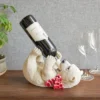 True Cheery Cub Polyresin Wine Bottle Holder Set Of 1, White, Holds 1 Standard Wine Bottle -Restaurant Furniture Store GUEST 03b7dbbc 664b 43e4 a988 09acf8b87b4e