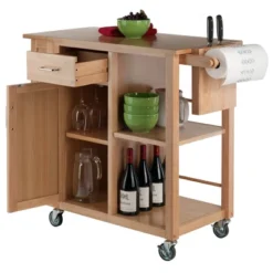 Douglas Kitchen Cart Natural - Winsome -Restaurant Furniture Store GUEST 06615277 6e64 43f8 b38f 4f8605bff7ec