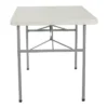4" Resin Multi Purpose Folding Table Light Gray - OSP Home Furnishings 1 4" Resin Multi Purpose Folding Table Light Gray - OSP Home Furnishings -Restaurant Furniture Store GUEST 07304aed 611e 4c38 9728 290095a72019