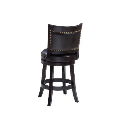 24" Bristol Swivel Counter Height Barstool - Boraam 5 24" Bristol Swivel Counter Height Barstool - Boraam - Image 3