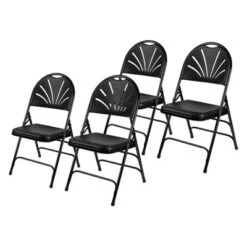 Set Of 4 Deluxe Fan Back With Triple Brace Folding Chairs - Hampden Furnishings -Restaurant Furniture Store GUEST 08df2580 636f 4ffe bfd1 ab3668a5f0de