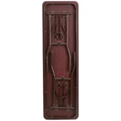 Flash Furniture 5-Foot Mahogany Melamine Laminate Folding Training Table -Restaurant Furniture Store GUEST 0b59468b 64b2 46fe 8eaa 3eb653ecd098