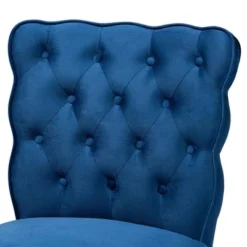 2pc Daphne Velvet Fabric Upholstered And Wood Counter Height Barstool Set - Baxton Studio -Restaurant Furniture Store GUEST 0caae14c 5969 44a8 88bb bb7c334a5bae