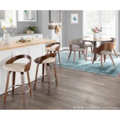 Set Of 2 Grotto Upholstered Counter Height Barstools - Lumisource -Restaurant Furniture Store GUEST 0e026b77 dab3 4586 a3b6 0507f1c3d00f