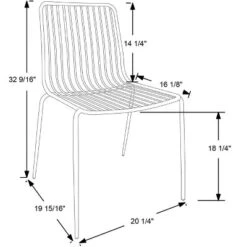 Set Of 2 Sodra Rounded Seat Wire Dining Chair Black - Threshold™ -Restaurant Furniture Store GUEST 0f828125 acf9 421a 891b 2b59dd6df491
