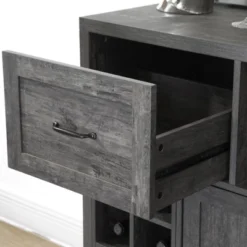 FC Design 52"W Sideboard Storage Cabinet With Wine Racks, Storage Cabinets, Drawer, Large Dining Server Cupboard Buffet Table -Restaurant Furniture Store GUEST 1312d29d 958f 40fa 9526 61020cdfe455