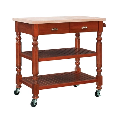 Barker Kitchen Cart And Islands - Linon 15 Barker Kitchen Cart And Islands - Linon - Image 13