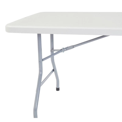 30"x96" Heavy Duty Folding Banquet Table Speckled Gray - Hampden Furnishings 5 30"x96" Heavy Duty Folding Banquet Table Speckled Gray - Hampden Furnishings - Image 3