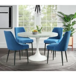 5pc Mardelle Dining Set Blue - Picket House Furnishings -Restaurant Furniture Store GUEST 181a824e 91a5 4b1e 891e 8ebfa402a71b