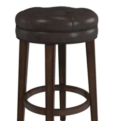 30.5" Krauss Wood Backless Swivel Barstool Charcoal Gray - Hillsdale Furniture -Restaurant Furniture Store GUEST 1882da15 a749 4748 9910 b9df7cc40e30
