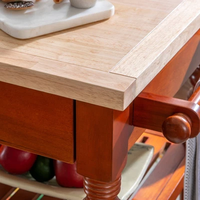 Barker Kitchen Cart And Islands - Linon 12 Barker Kitchen Cart And Islands - Linon - Image 10