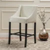 28" Milano Quilted Bonded Leather Barstool - Christopher Knight Home -Restaurant Furniture Store GUEST 197f2807 b481 459f 8ba9 51b1bb21f040