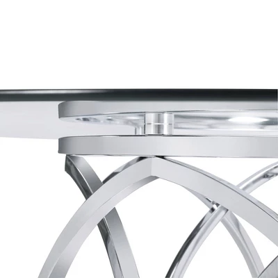 Marcy Round Dining Table Chrome - Picket House Furnishings 6 Marcy Round Dining Table Chrome - Picket House Furnishings - Image 4