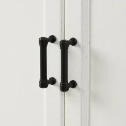 3pc Tara Sideboard And Bookcase Set Distressed White - Crosley -Restaurant Furniture Store GUEST 1af31662 1cec 4211 b08f 7833caf9911b