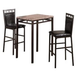 3pc Faux Marble Bistro And 2 Chairs - Home Source -Restaurant Furniture Store GUEST 1d0c994d 6d8d 4ae2 b209 ad553c5bdb8b