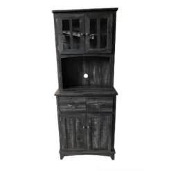 Home Source Microwave Stand With Top And Bottom Cabinets 12 Home Source Microwave Stand With Top And Bottom Cabinets -Restaurant Furniture Store GUEST 1dcfb5c8 e593 4bc5 87b2 c2ef61f2e235