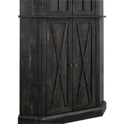 Enclosed Corner Cabinet - Home Source 8 Enclosed Corner Cabinet - Home Source - Image 6
