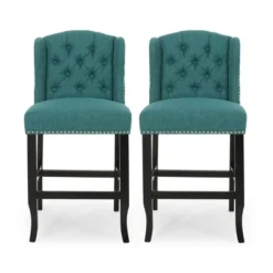 Set Of 2 Foxcroft Wingback Counter Height Barstools - Christopher Knight Home 21 Set Of 2 Foxcroft Wingback Counter Height Barstools - Christopher Knight Home -Restaurant Furniture Store GUEST 1ed647e5 3d06 4948 9c6e d5e45902821f