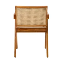 30" X 20" Modern Teak Wood Accent Chair - Olivia & May -Restaurant Furniture Store GUEST 1ede7dc9 0cd0 4e85 9ff7 ce90f3ee1c31
