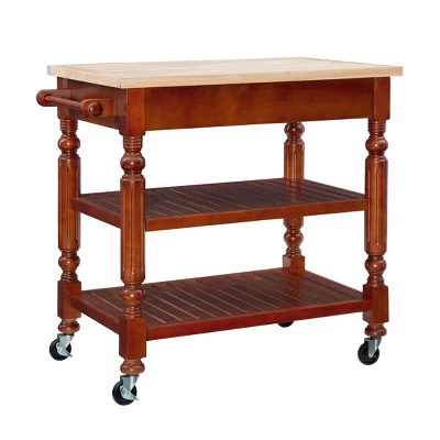 Barker Kitchen Cart And Islands - Linon 7 Barker Kitchen Cart And Islands - Linon - Image 5