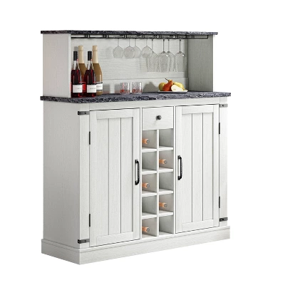 47" Wood Granite Pattern Cabinet - Festivo 5 47" Wood Granite Pattern Cabinet - Festivo - Image 3