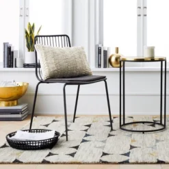 Set Of 2 Sodra Rounded Seat Wire Dining Chair Black - Threshold™ -Restaurant Furniture Store GUEST 1f0c0031 cd11 4dd2 b4b3 61162d0e2dff