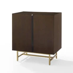 Blair Bar Cabinet Dark Brown/Gold - Crosley -Restaurant Furniture Store GUEST 207a9e5d 6abe 4ab9 a23c b18102b1cddc