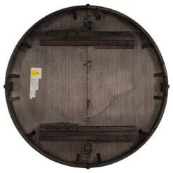 5 PCS Round Wood Extendable Dining Table Set With 4 Upholstered Dining Chairs-ModernLuxe -Restaurant Furniture Store GUEST 212f37de 605d 4387 bf12 e25a3f8f8e3e