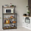 Yaheetech Utility Kitchen Storage Rack With 4 Shelves -Restaurant Furniture Store GUEST 236eaa16 d806 46f2 85f7 a1bf6a943a56