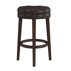 30.5" Krauss Wood Backless Swivel Barstool Charcoal Gray - Hillsdale Furniture -Restaurant Furniture Store GUEST 23cf446f f772 46dd aaf5 6a971982bdbf