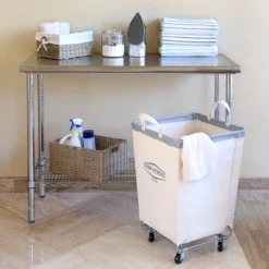 Commercial Grade Nsf Stainless Steel Top Work Table Chrome - Seville Classics -Restaurant Furniture Store GUEST 2419e5d2 3b25 4ec0 9d7e cca069b9cf6f