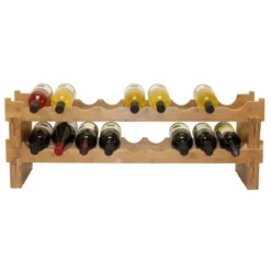 Oceanstar 18-Bottle Stackable Wine Rack -Restaurant Furniture Store GUEST 24d8e732 7128 45e8 b81b d942f757374a