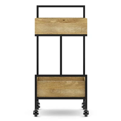Felicity Bar Cart Natural - WyndenHall 10 Felicity Bar Cart Natural - WyndenHall - Image 8