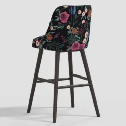 Geller Modern Counter Height Barstool In Botanical Grant Floral Ink - Threshold™ -Restaurant Furniture Store GUEST 262b327f e7a7 45cb 9f89 834fa21078ad