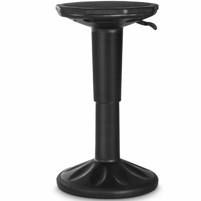 Costway Wobble Chair Height Adjustable Active Learning Stool Sitting Home Office Black 11 Costway Wobble Chair Height Adjustable Active Learning Stool Sitting Home Office Black - Image 9