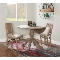 Torino Dining Tables Rustic Brown - Linon -Restaurant Furniture Store GUEST 2ae98559 03b8 4419 9c83 5daa8695255f