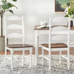 7Pc Skipton Dining Set White/Walnut - Buylateral -Restaurant Furniture Store GUEST 2bdbbbea 105b 4971 a29f 0cb0c6ccfd30