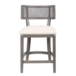 Roben Woven Cane Back Counter Height Barstools - HOMES: Inside + Out -Restaurant Furniture Store GUEST 2d00f360 8e3a 4bcd a574 9460cb94c627
