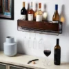 True Wall Mounted Wine Shelf & Stemware Rack, Wood -Restaurant Furniture Store GUEST 2d4f2f13 b07b 4282 b1b7 73658567c158