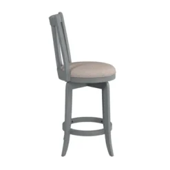 25.75" Savana Swivel Counter Height Barstool Blue (Wirebrush)/Cream - Hillsdale Furniture -Restaurant Furniture Store GUEST 2e303e39 9925 48f5 9be2 dd583a9c3282