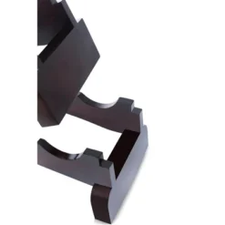 BIRDROCK HOME Stackable Wood Bottle Rack - 2 Wooden Wave Bars - Set Of 2-12 Bottle - Espresso -Restaurant Furniture Store GUEST 2e36bd23 52a6 4aec 9f99 4f46355c788b