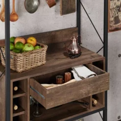 Orella Rustic Baker's Rack Reclaimed Oak - MiBasics -Restaurant Furniture Store GUEST 2f7dc649 057c 4f2b bc55 8a1778f512cf