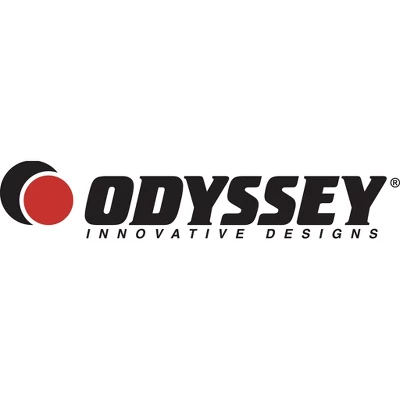 Odyssey 60" Wide X 20" Deep Multipurpose Foldable Work Surface Carpeted DJ Table With Height Adjusting Legs, Cable Port Hole, And Handle, Black 6 Odyssey 60" Wide X 20" Deep Multipurpose Foldable Work Surface Carpeted DJ Table With Height Adjusting Legs, Cable Port Hole, And Handle, Black - Image 4