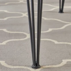 33.5" Chana Industrial Live Edge Square Dining Table Natural - Christopher Knight Home -Restaurant Furniture Store GUEST 3151cbe6 cd55 4637 b30a e203be4169a3