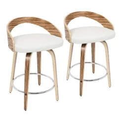 Set Of 2 Grotto Upholstered Counter Height Barstools - Lumisource -Restaurant Furniture Store GUEST 327948a1 4be8 4fdb a70e c98fd1853224