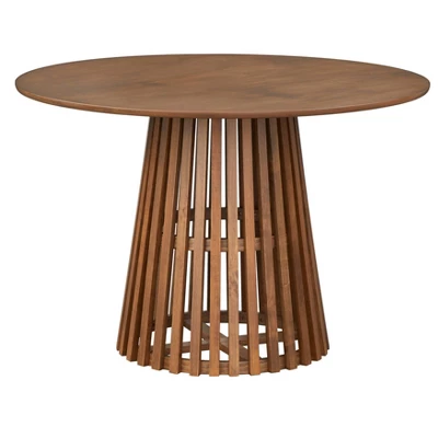 5pc Pavia Dining Set Walnut - Lifestorey 6 5pc Pavia Dining Set Walnut - Lifestorey - Image 4