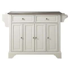 LaFayette Stainless Steel Top Full Size Kitchen Island - Crosley -Restaurant Furniture Store GUEST 3590b683 cac9 4c7e a7d0 b976e0b89862